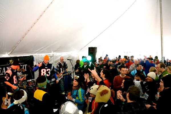 Party after the race